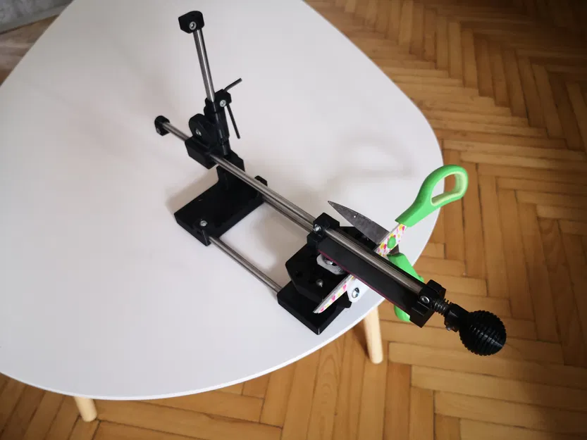 Bộ gá mài dao/kéo có đá xoay - Image 8