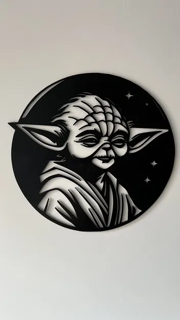 Tranh Tường Yoda #2 - Image 1