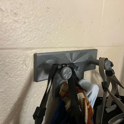 Móc treo áo khoác, mũ bảo hiểm dạng vặn