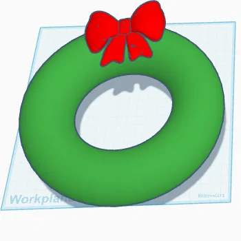 Vòng Nguyệt Quế Ông Già Noel Miễn Phí