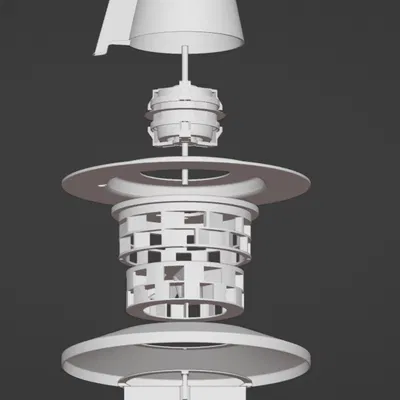 Mô hình ACA Banshee 115 Tỷ lệ 1/3 (Lắp ráp 2 tông màu ĐÃ SỬA)