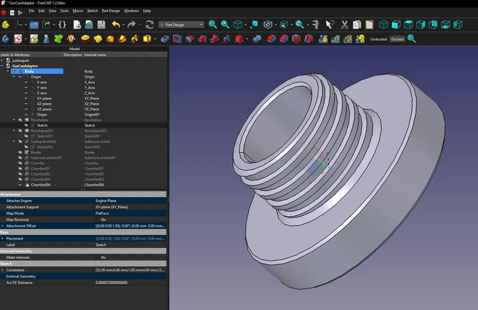 Bộ chuyển đổi nắp xăng/dầu/dầu lửa Midwest cho thùng vuông 5 gallon (Bình xăng) - Image 3