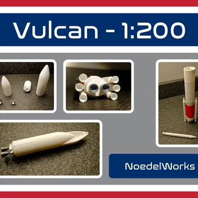 Mô hình Vulcan (tỷ lệ 1:200) của NoedelWorks