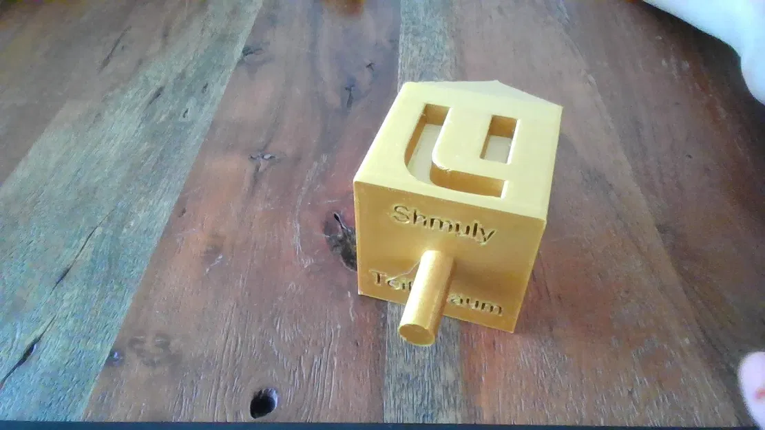 Dreidel in 3D hiện đại - Image 3