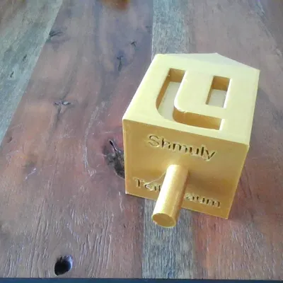 Dreidel in 3D hiện đại