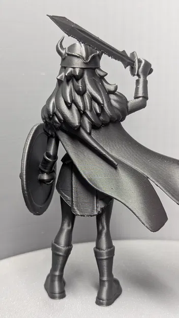 Nữ chiến binh Viking | Phiên bản Hoạt hình PrintU - Image 3