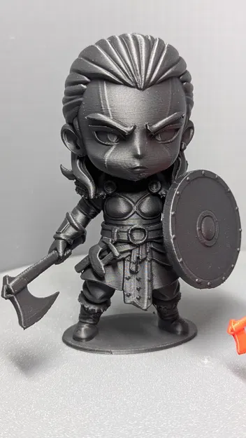 Nữ chiến binh Viking | Chibi PrintU - Image 2