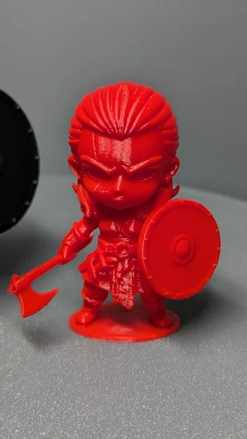 Nữ chiến binh Viking | Chibi PrintU - Image 4