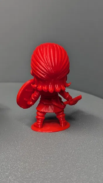 Nữ chiến binh Viking | Chibi PrintU - Image 5