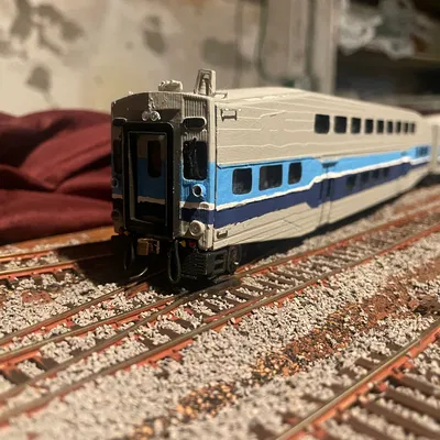 Chi tiết Đầu máy Bombardier BiLevel Tỷ lệ HO