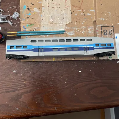 Chi tiết Đầu máy Bombardier BiLevel Tỷ lệ HO