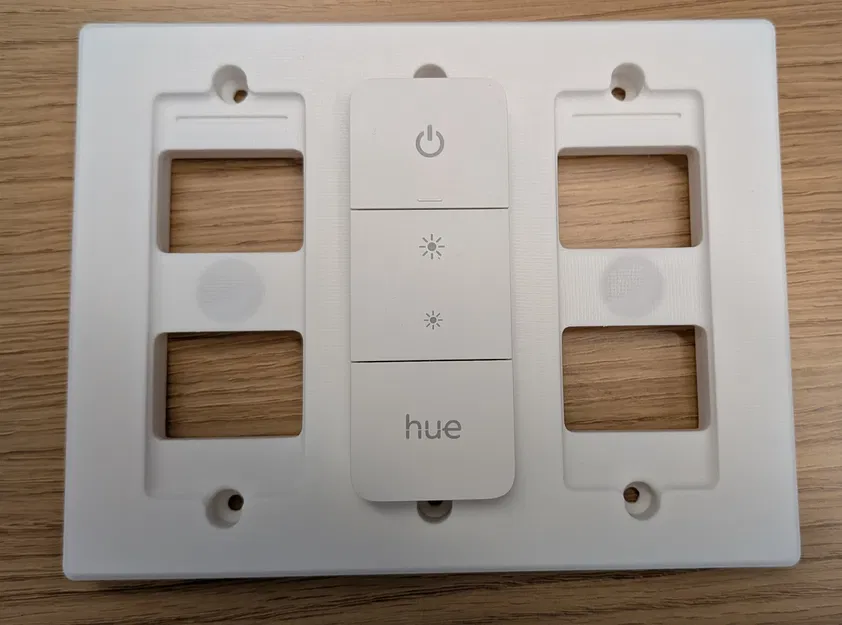 Chân đế ốp tường Philips Hue V2 công tắc Rocker Decora (1, 2, 3, 4-gang) - Image 1