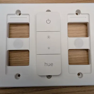 Chân đế ốp tường Philips Hue V2 công tắc Rocker Decora (1, 2, 3, 4-gang)