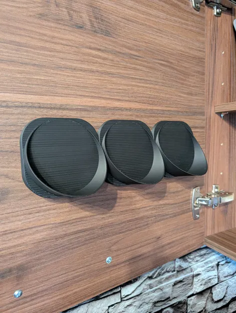 Giá Đỡ Lon Gắn Cánh Tủ Nghiêng OD:94mm - Image 1