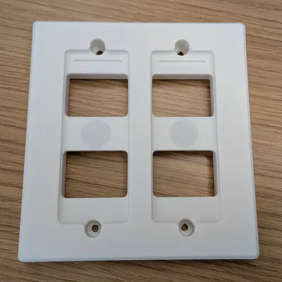 Chân đế ốp tường Philips Hue V2 công tắc Rocker Decora (1, 2, 3, 4-gang)