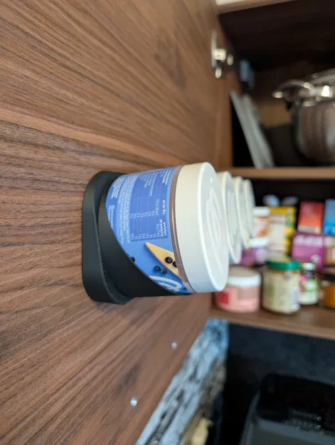 Giá Đỡ Lon Gắn Cánh Tủ Nghiêng OD:94mm - Image 8