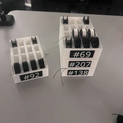 Khay Đựng Suốt Chỉ Kiểu U Xếp Chồng Juki 1508 Juki 563