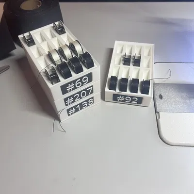 Khay Đựng Suốt Chỉ Kiểu U Xếp Chồng Juki 1508 Juki 563