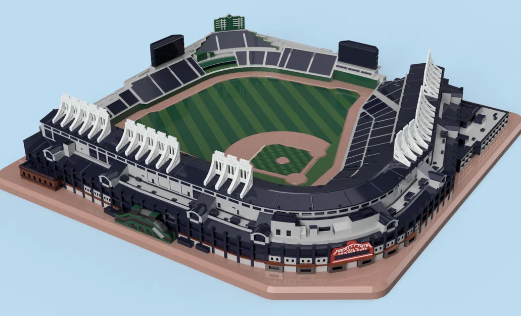 Sân Vận Động Wrigley Field - Chicago, Illinois, Mỹ - Image 1