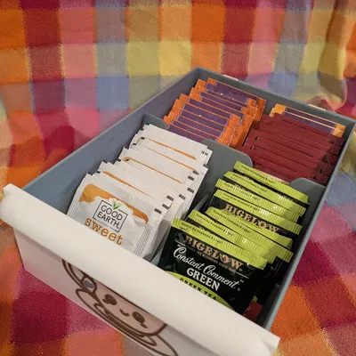 Hộp đựng trà và mặt trước cho hệ thống ngăn kéo GEN2 (240x2Wx1.5H)