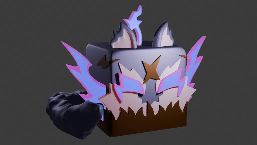 Trái Sói Tinh - Roblox Blox Fruits Style - Image 1