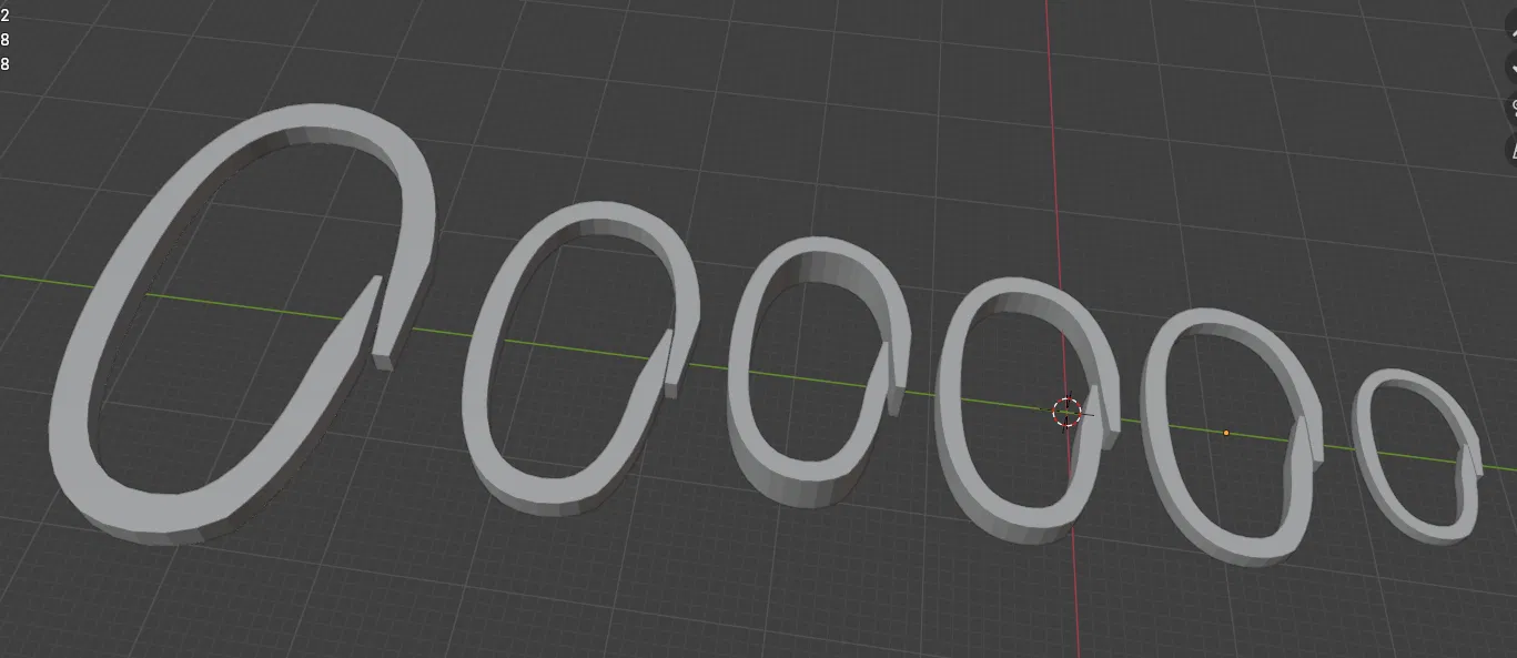 Khoá Carabiner Dẹp Có Vòng - Image 3