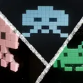 Space Invaders – Nghệ Thuật Pixel Mô-đun - Thumbnail 1