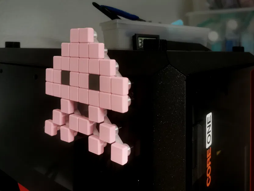 Space Invaders – Nghệ Thuật Pixel Mô-đun - Image 2