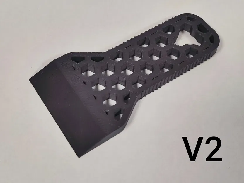 Dụng Cụ Cạo Khuôn Hex-Grip V2 – Tay Cầm Lục Giác - Image 1