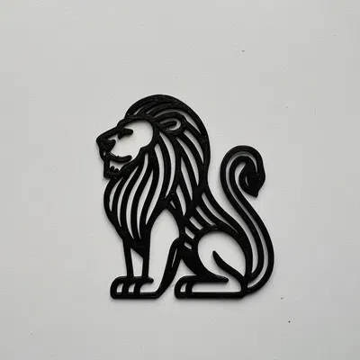 Tranh Sư Tử Treo Tường #14