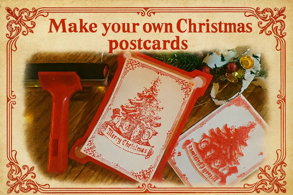 Tự tay làm những tấm bưu thiếp Giáng sinh của riêng bạn - Image 1