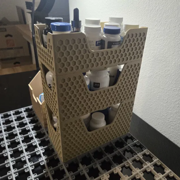 Bộ sưu tập Hộp Đa Năng Gridfinity Cho Phòng Tắm - Thuốc, Vệ Sinh, v.v. - Image 2