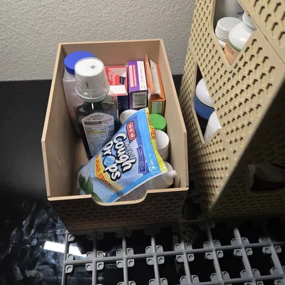 Bộ sưu tập Hộp Đa Năng Gridfinity Cho Phòng Tắm - Thuốc, Vệ Sinh, v.v.