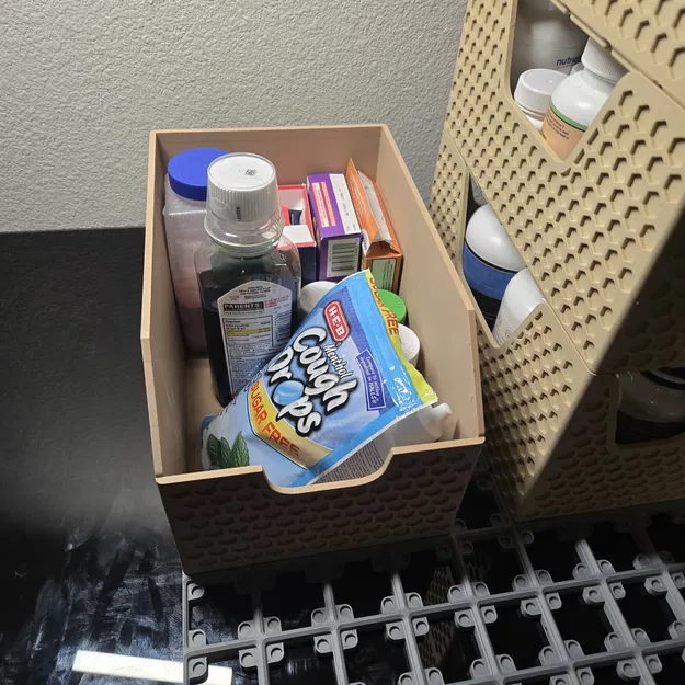 Bộ sưu tập Hộp Đa Năng Gridfinity Cho Phòng Tắm - Thuốc, Vệ Sinh, v.v. - Image 5