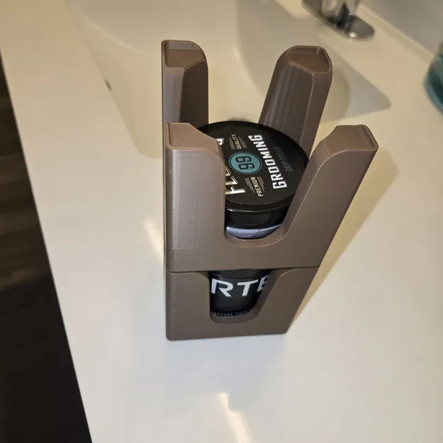 Khay Đựng Sản Phẩm Vuốt Tóc Nam Gridfinity 2x2 Có Thể Xếp Chồng - Image 7