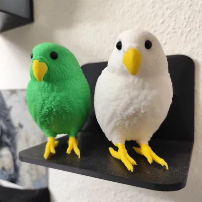 Mô hình vẹt Kākāpō vụng về làm lại