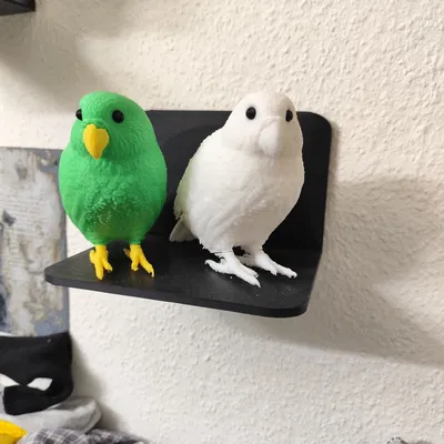 Mô hình vẹt Kākāpō vụng về làm lại