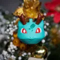 Đồ trang trí cây thông Noel Pokemon Kanto Starter phiên bản tuần lộc - Thumbnail 3