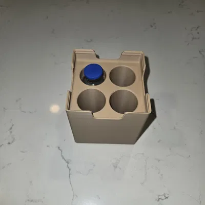 Giá Đỡ Lọ 30ml (Nước Vô Trùng) Gridfinity Xếp Chồng