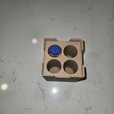 Giá Đỡ Lọ 30ml (Nước Vô Trùng) Gridfinity Xếp Chồng