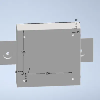 Giá đỡ màn hình VESA (100x100)