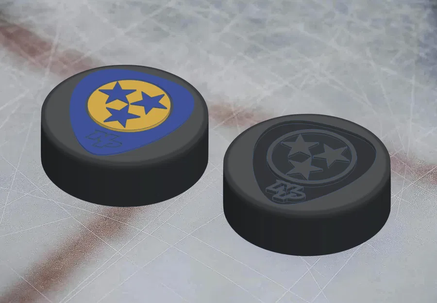 Logo Khúc Côn Cầu Nashville Predators NHL (Phiên Bản Thay Thế) - Image 1