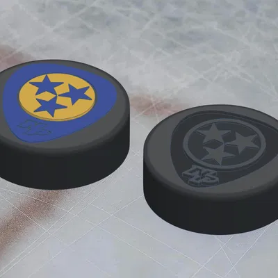 Logo Khúc Côn Cầu Nashville Predators NHL (Phiên Bản Thay Thế)