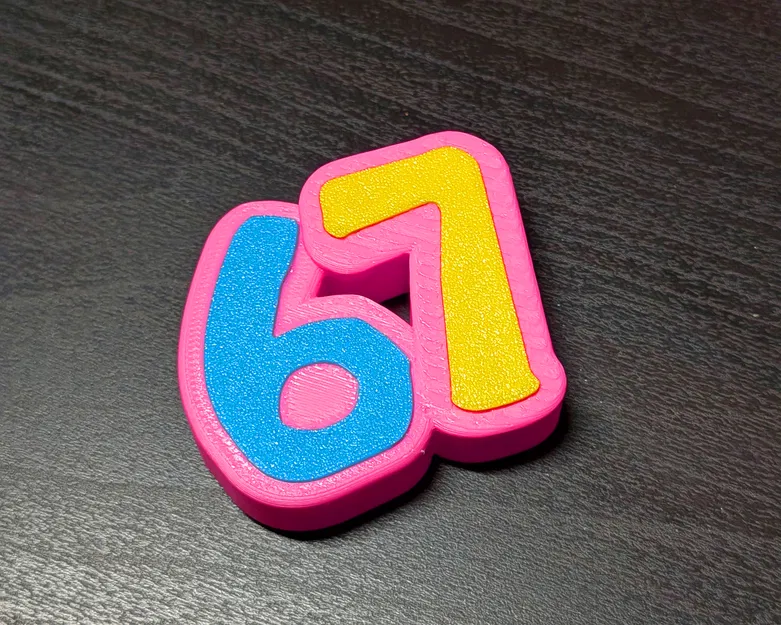 Móc Khóa Số 67 - Image 3