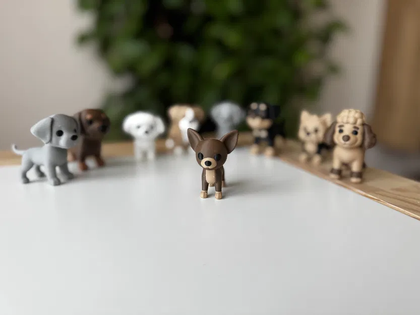 Chó Chihuahua con - Mô hình in 3D - Image 1