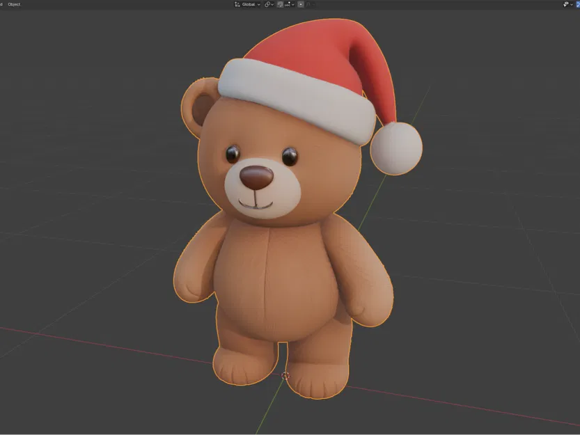 Gấu Giáng Sinh Đa Sắc AMS - Image 1