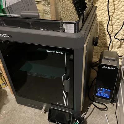 Centauri Carbon 7.5 mm Tấm Đệm với Lỗ Thoát Dây cho Bộ Sưởi Khoang (Creality)