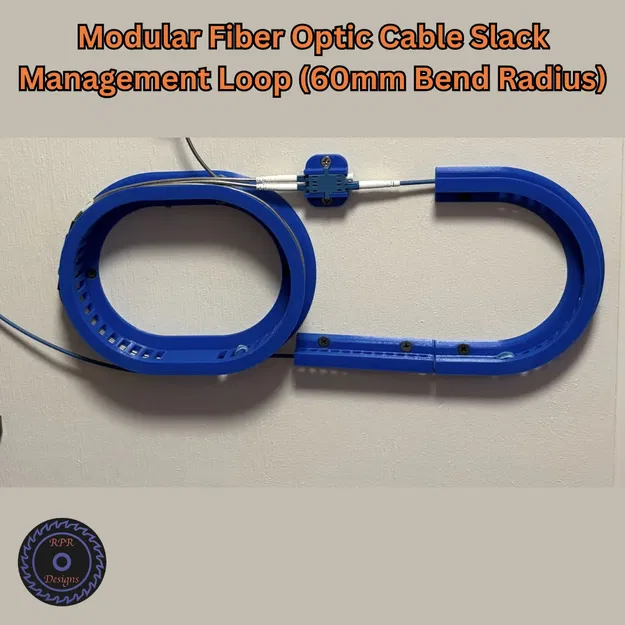 Vòng Quản Lý Độ Chùng Cáp Quang Module (Hệ Thống Bán Kính Cong 60mm) - Image 1