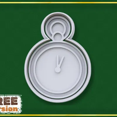 Khuôn Cắt Bánh Quy Hình Đồng Hồ Kiểu Cũ