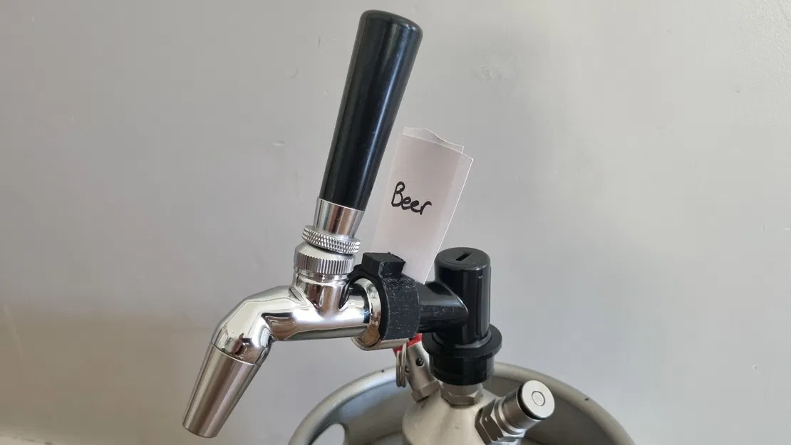 Kẹp Giữ Nhãn Cho Vòi Bia Nukatap - Image 1